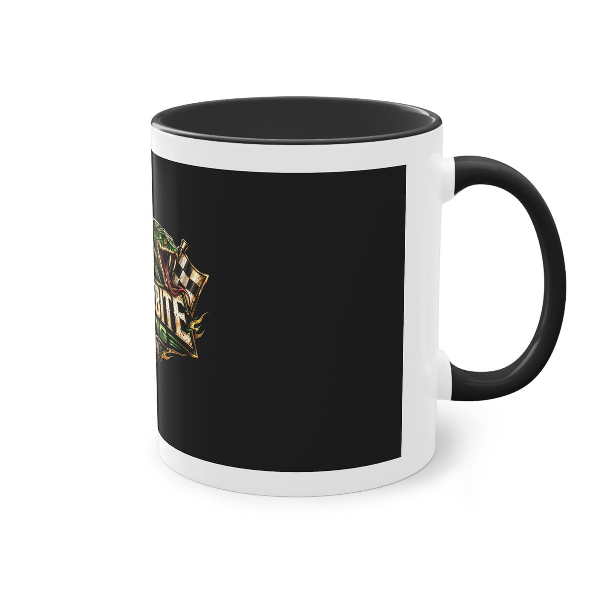 Snakebite Racing 66/99 Black Coffee Mug